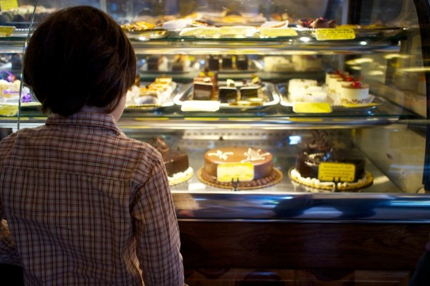 over the shoulder sweets