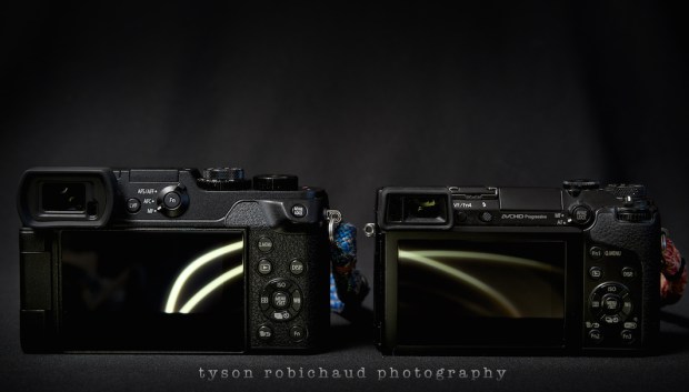 GX8 and GX7 from the back