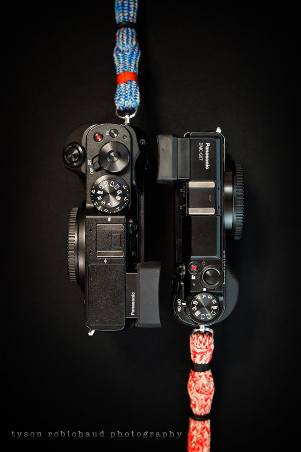 GX7 and GX8, back to back